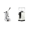 La Pavoni Stradivari Lusso + Eureka Mignon Silenzio, BL white