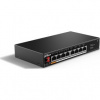 Dahua Technology PoE SF1008LP Nespravované L2 Fast Ethernet (10/100) Podpora napájania cez Ethernet (PoE) Čierna (SF1008LP)