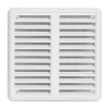 HACO Mriežka vetracia - krytka so sieťovinou VM, 150 x 150 mm KB, biela 0313