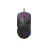 Canyon CND-SGM11B Puncher herná myš, drôtová, optická, 800/1600/2400/4200, 7 progr. tlač, Pixart, RGB podsviet., čierna