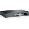 TP-LINK TL-SG1024DE 24-Port Gigabit Easy Smart Switch, 24 10/100/1000Mbps RJ45 ports, MTU/Port/Tag-based VLAN, QoS, IGMP