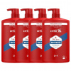 Old Spice Whitewater Pánsky šampón a sprchový gél 3v1 4x1000ml Old Spice