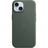 iPhone 15 FineWoven Case with MS - Evergreen MT3J3ZM/A