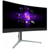 Lorgar 34MP1, herný monitor 34´´, LCD 3440x1440, 1 000 000:1, 1ms, 1000cd, HDMI, DP, USB-C(90W), reproduktory, šedý