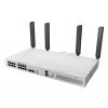 MikroTik CRS418-8P-8G-2S+5axQ2axQ-RM 4x4 MIMO WiFi6 16-portový Gigabit Cloud Router Switch