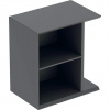 Geberit iCon - Bočná skrinka 37x40x25 cm, otvorená, lávová 502.324.JK.1