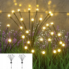 Zvonkohra do záhrady - 2 solárne svetlá Firefly záhradné lampy 10led (2 solárne svetlá Firefly záhradné lampy 10led)
