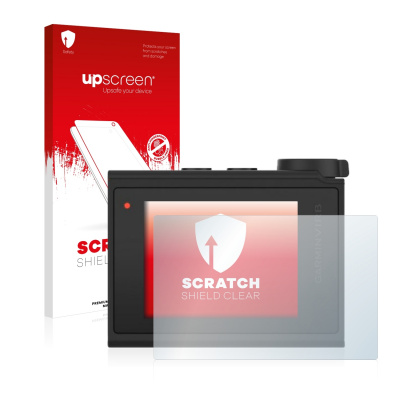 Čirá ochranná fólie upscreen® Scratch Shield pro Garmin Virb Ultra 30 (Ochranná fólie na displej pro Garmin Virb Ultra 30)