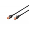 Digitus Digitus Patch Cable,S-FTP, CAT 6, AWG 27/7, LSOH, Měď, černý 5m