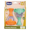 CHICCO Hrkálka Maracas Opice Eco+