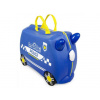 Kufřík + odrážedlo policejní auto Percy - Trunki