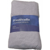 JERRY FABRICS Plachta Jersey Svetlo sivá Bavlna, 90/200 cm