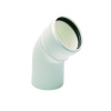 Koleno 45° biely plast - DN160 24 €