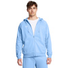 UNDER ARMOUR-UA Rival Fleece FZ Hoodie-BLU Modrá L