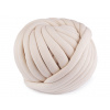 Priadza Marshmallow hrubá 750 g Variant: 14 (919) béžová svetlá, Balenie: 1 m