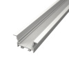 LED lišta zapustená R16 biela Dĺžka: 2m, Typ krytky: Bez krytky