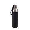 BERGNER Termoska fľaša nerezová oceľ 0,57 l čierna BG-37760-BK