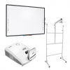 Mobilné komplety bez zdvihu (interaktívna tabuľa, projektor, mobilný stojan, kabeláž) Avtek TT-Board 80 Vivitek DW770UST Pevná konzola na kolieskach