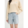 Calvin Klein Jeans šortky dámske rifľové LV047F773G modrá 27