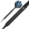 Šípky Winmau soft Sabotage Black 20g, 90% volfrám Hmotnost šipky: 20g