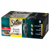 SHEBA Fresh & Fine vlhké krmivo pre mačky v omáčke, mix príchutí, vrecúška 50x50 g