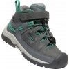 Obuv Keen Targhee Mid WP Steel grey/porcelain 30