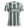 adidas Manchester United Away Shirt 2023 2024 Adults Green/White L