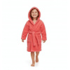 Dívčí župan Dětský svět Lama jahodový velikost 86 (Dětský župánek s kapucí, Dětský svět, Lama, jahoda velikost 86)