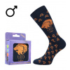 Boma Zodiac Unisex ponožky znamení zverokruhu BM000001470200100026 Lev pánske 42-46 (28-31)