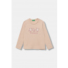 Detská bavlnená košeľa s dlhým rukávom United Colors of Benetton 3JERG10KB.P.seasonal ružová 82