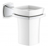 GROHE Grandera držiak s keramickým pohárikom, chróm 40626000