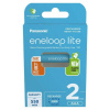 Vega Panasonic EKO Eneloop Lite nabíjateľné batérie AAA 550mAh 2ks (BK-4LCCE/2BE)