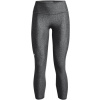 Dámske legíny Under Armour Women's Heat Gear Armour NoSlip Waistband Ankle Leggings - charcoal light heather/white - Sivý (L)