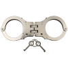 Putá policajné MFH Double Lock Kurz - strieborná