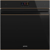 Smeg Dolce Stil Novo Galileo Traditional pyro SOP6604TPNR čierna