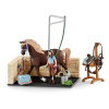 Schleich Umývací kút kĺbový s príslušenstvom 42438 4059433572628