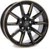 Borbet LX19 - black glossy gold spoke rim 8x19 5x108 ET45 black glossy gold spoke rim