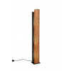 Stojaca podlahová lampa do spálne KARUNI 463300330 Trio, stĺpik hnedý