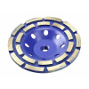 Kotouč diamantový hrnkový brusný dvouřadý, 125x5mmxM14 GEKO