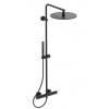 Ideal Standard CeraTherm - Sprchový set s termostatom, priemer 30 cm, hodvábna čierna A7589XG