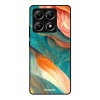 Lesklé pouzdro iSaprio pro Xiaomi 14T - Abstract Marble (Lesklé pouzdro, kryt, obal iSaprio Exclusive na mobil Xiaomi 14T s motivem Abstract Marble - elegantní skleněný vzhled, skvělá ochrana mobilu a