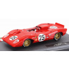 Edicola Ferrari 312p 3.0l Spider Team Sefac N 25 2. 12h Sebring 1969 Mario Andretti - Chris Amon 1:43 Červená