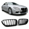 Predná Mriežka Nárazníka Gril BMW 6 F06 F12 F13 Čierny lesk