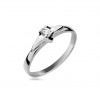 iZlato Forever Diamantový zásnubný prsteň Always s lab-grown diamantom 0,12 ct z bieleho zlata, 9K BSBR149AHR