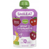 Smileat vrecko grécky jogurt, jablko, banán, malina a ryža 9M+, BIO, 100 g