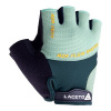 LACETO Cyklistické rukavice TEMPO Blue-Green S LT-TEMPO-S-BLGR