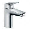 Hansgrohe Logis - Páková umývadlová batéria 100 s kovovou odtokovou súpravou s tiahlom, chróm 71171000