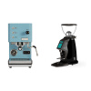 Profitec GO, blue + Rocket Espresso SPLUGA, black