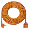 EMOS Predlžovací kábel 40 m / 1 zásuvka / oranžový / PVC / 250 V / 1,5 mm2 P01140