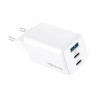 nabíjačka Forever TC-08-65ACC, GaN PD QC charger, 2x USB-C 1x USB, 65W, biela